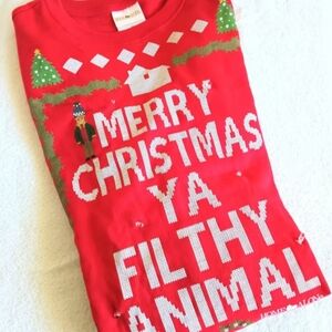 Women's light up Christmas sweater Home Alone sz XS NWOT